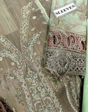 Luxury Handwork Heavy Embroidered Organza Wedding Dress (DZ17401)