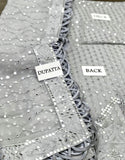 Heavy Embroidered Formal Chiffon Wedding Dress (DZ17509)