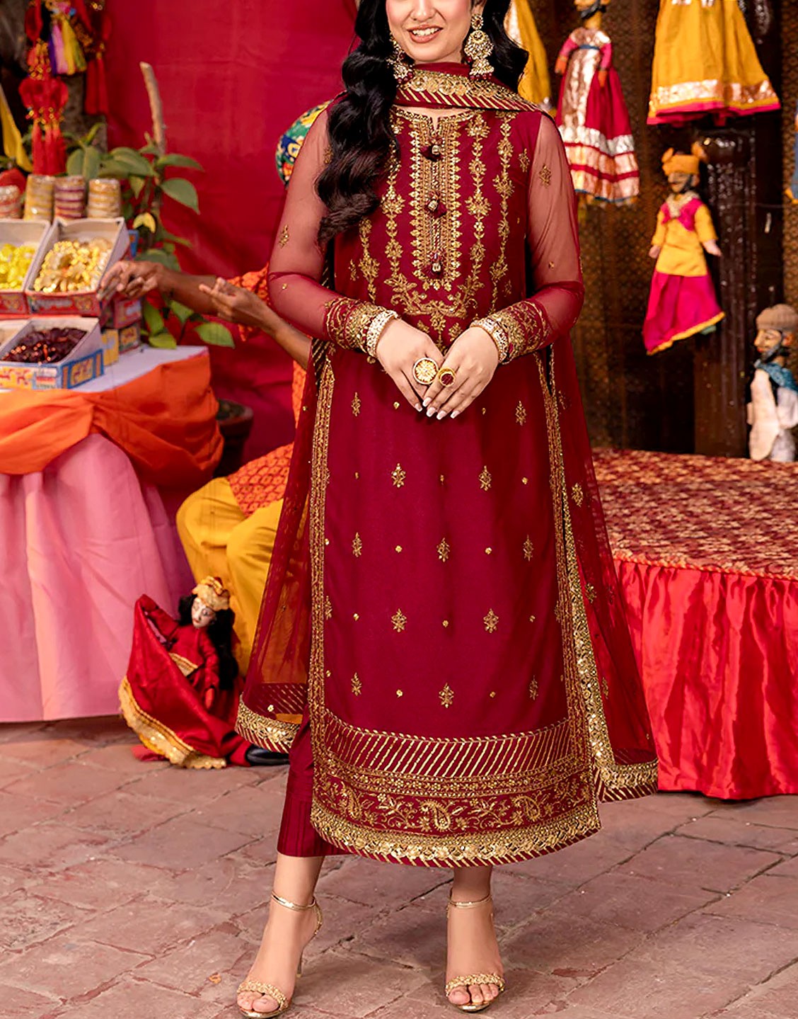 pakistani chiffon dress design Buy Chiffon Dresses Online in Pakistan Shisscollection