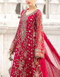 Luxury Heavy Embroidered Chiffon Wedding Dress 2025 (DZ17543)