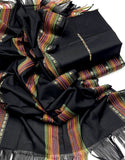 Traditional 3-Pieces Black Sussi Dress (DZ17549)