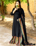 Traditional 3-Pieces Black Sussi Dress (DZ17549)
