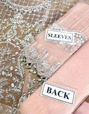Luxury Handwork Heavy Embroidered Organza Wedding Wear Dress (DZ17814)