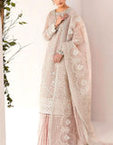 Luxury Handwork Heavy Embroidered Organza Wedding Wear Dress (DZ17814)