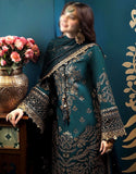 Heavy Embroidered Fancy Chiffon Party Wear Dress (DZ17844)