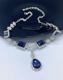 Elegant French-Inspired Necklace Set with Earrings - Perfect for Parties (DZ18032)