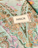 All-Over Digital Print Embroidered Lawn Suit with Chiffon Dupatta (DZ18050)