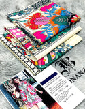 IB Angan All-Over Digital Print 3-Piece Khaddar Suit (DZ18220)