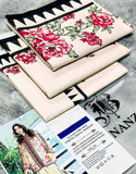 IB Angan All-Over Digital Print 3-Piece Khaddar Dress (DZ18221)