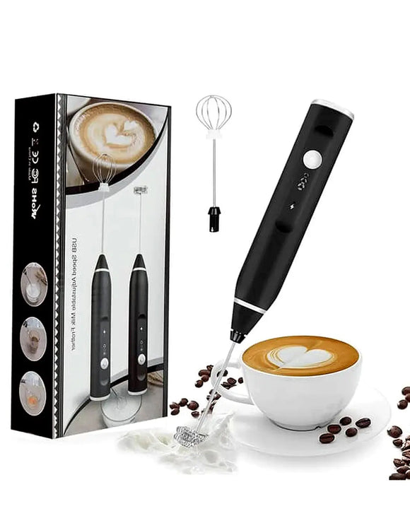 Electric Milk Frother | Mini Coffee & Egg Beater (DZ18275)
