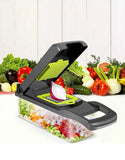 16 in 1 Multifunctional Vegetable Chopper, Cutter, Dicer & Slicer with 8 Interchangeable Blades (DZ18541)