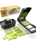 16 in 1 Multifunctional Vegetable Chopper, Cutter, Dicer & Slicer with 8 Interchangeable Blades (DZ18541)