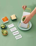 6 in 1 Multifunctional Vegetable Cutter & Slicer (DZ18596)
