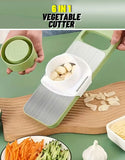 6 in 1 Multifunctional Vegetable Cutter & Slicer (DZ18596)