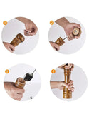 Wooden Manual Black Pepper Grinder Mill and Crusher (DZ18643)
