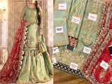 Embroidered Masoori Bridal Dress with Embroidered Organza Dupatta (DZ14548)
