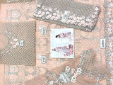 Handwork Heavy Embroidered Bridal Net Maxi Dress (DZ13949)