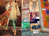 Heavy Embroidered Net Dress (DZ12361)
