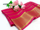 Lining Printed Organza Dupatta - Pink (DZ14990)