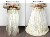 Stitched Can Can Net Skirt with Inner - 4 Layers (DZ15145)