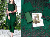 2-Piece Embroidered Fancy Net Party Wear Dress 2022 (DZ15263)
