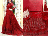 Handwork Heavy Embroidered Net Bridal Maxi Dress 2022 (DZ15286)