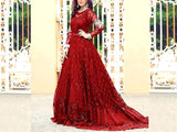 Handwork Heavy Embroidered Net Bridal Maxi Dress 2022 (DZ15286)