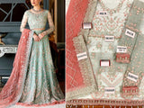 Luxury Heavy Embroidered Net Bridal Lehenga Dress 2024 (DZ15380)