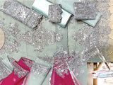 Embroidered with Handwork Organza Wedding Dress 2023 (DZ15491)