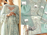 3D & Handwork Heavy Embroidered Organza Wedding Dress 2022 (DZ15492)