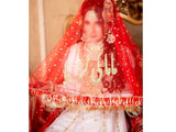 Customized Qubool Hai Nikkah Dupatta with Groom Name (DZ15509)