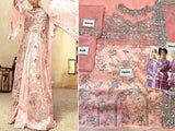3D & Handwork Heavy Embroidered Organza Wedding Dress 2022 (DZ15555)