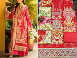 Digital Print Lawn Dress 2024 with Digital Print Silk Dupatta (DZ15638)