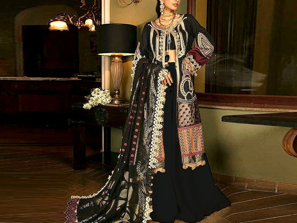 Digital Print Lawn Dress 2023 with Digital Print Silk Dupatta (DZ15640)