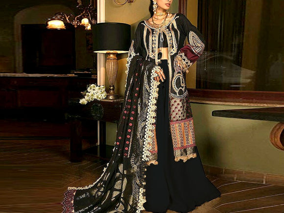 Digital Print Lawn Dress 2024 with Digital Print Silk Dupatta (DZ15640)