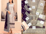Handwork Heavy Embroidered Organza Party Wear Dress 2023 (DZ15645)
