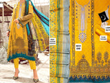 Embroidered Lawn Dress 2023 with Chiffon Dupatta (DZ15673)