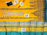 Embroidered Lawn Dress 2023 with Chiffon Dupatta (DZ15673)