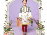 Digital Print 2-Piece Lawn Dress for Girls (DZ15745)