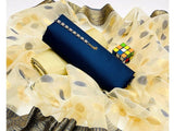 Banarsi Style Raw Silk Dress with Organza Jacquard Dupatta (DZ15754)