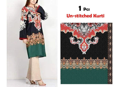 1-Piece The Bonanza Digital Print Lawn Shirt (DZ15786)