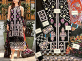 Luxury Embroidered EID Lawn Dress with Digital Print Silk Dupatta (DZ15824)