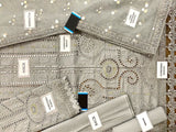 Luxury Schiffli Embroidered EID Lawn Dress with Embroidered Net Dupatta (DZ15871)